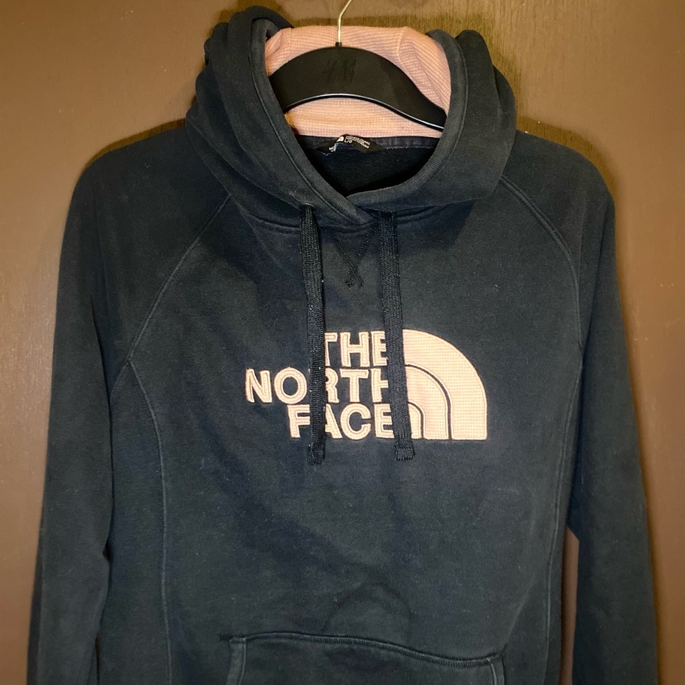 North face black hoodie